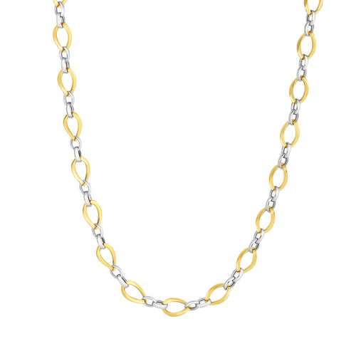 14K Two-Tone Gold Chains | Carroll's