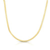 10K Yellow Gold 2.8mm Herringbone Necklace