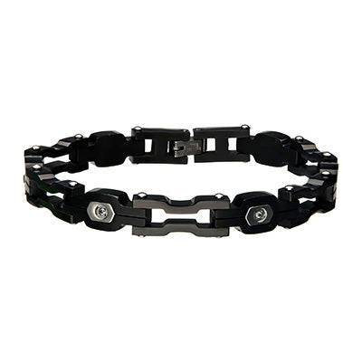 Steel Black IP Bracelet