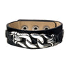 Brown Leather Link Bracelet
