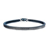 Steel Blue IP 4mm Python Chain Bracelet