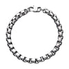 Steel 6.5mm Hammered Bold Box Chain