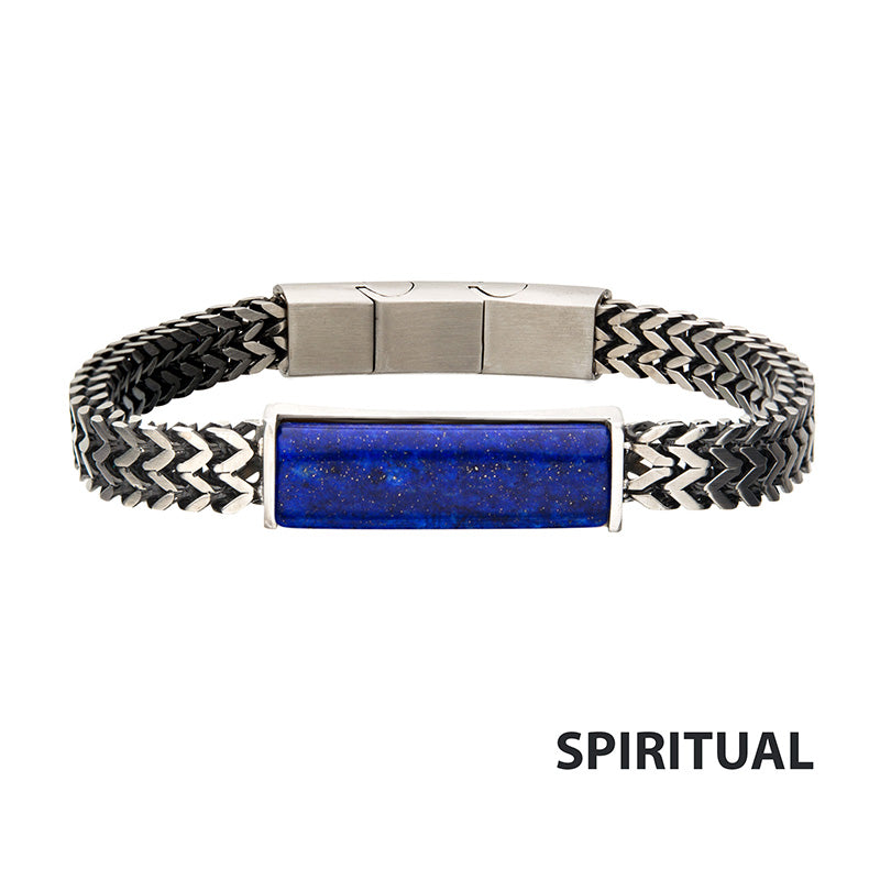 Steel Double Franco Chain Bracelet