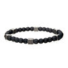 Black Hematite Block Bracelet