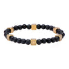 Black Hematite Bead Bracelet