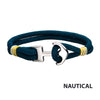 Blue Paracord Rope Anchor Bracelet