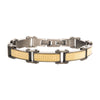 Gun Metal IP Link Bracelet