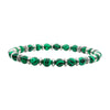Malachite Stones Bead Bracelet