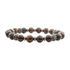 Bronze Stones Bead Bracelet