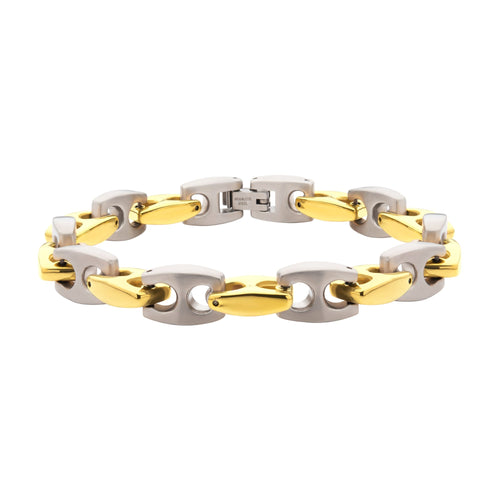 18K Two-Tone Gold Bracelets | Carroll's