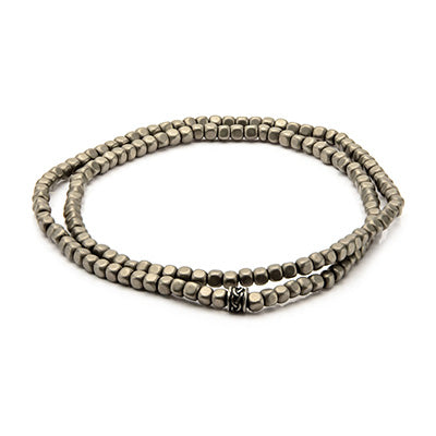 Grey Hematite Bead Bracelet
