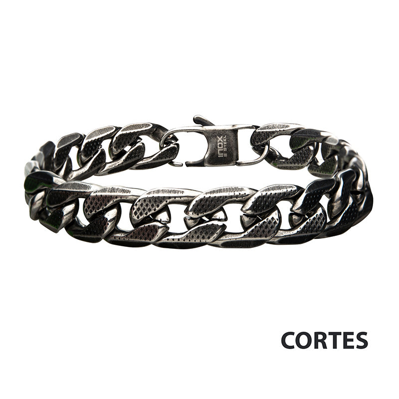 Steel Curb Chain Bracelet