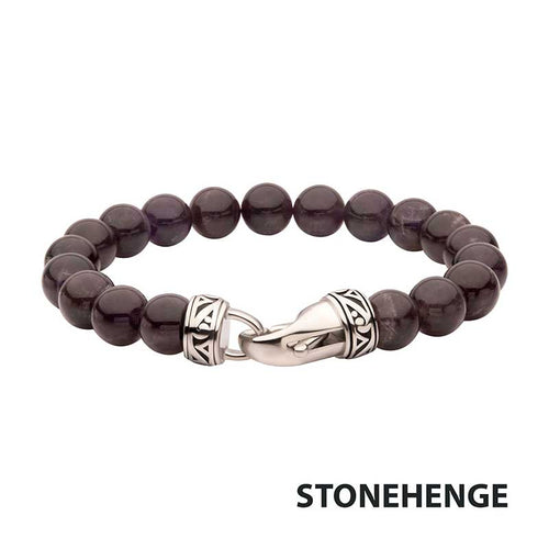 INOX Amethyst Bracelets | Carroll's