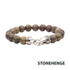 10mm Dragon Blood Jasper Bead Bracelet