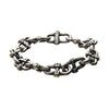 Steel Antique Distressed Mariner Chain Bracelet