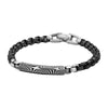 Black IP Steel Box Chain Bracelet
