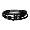Black Leather Bracelet