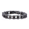 Antiqued Steel Motor Chain Bracelet