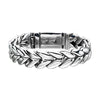 Steel Shiny Double Spiga Colossi Link & Chain Bracelet