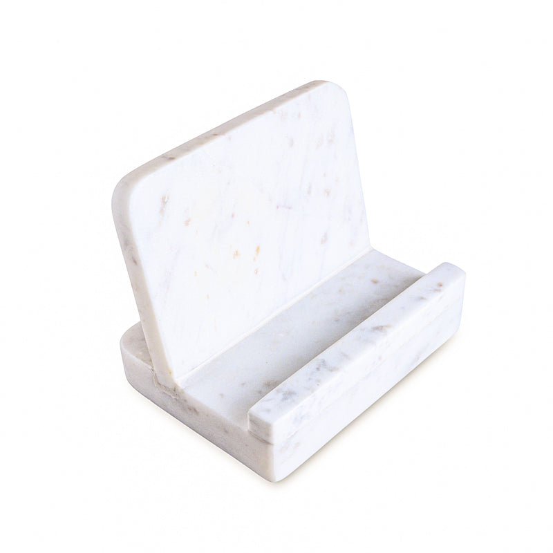 Marble Cook Book Stand Opal White