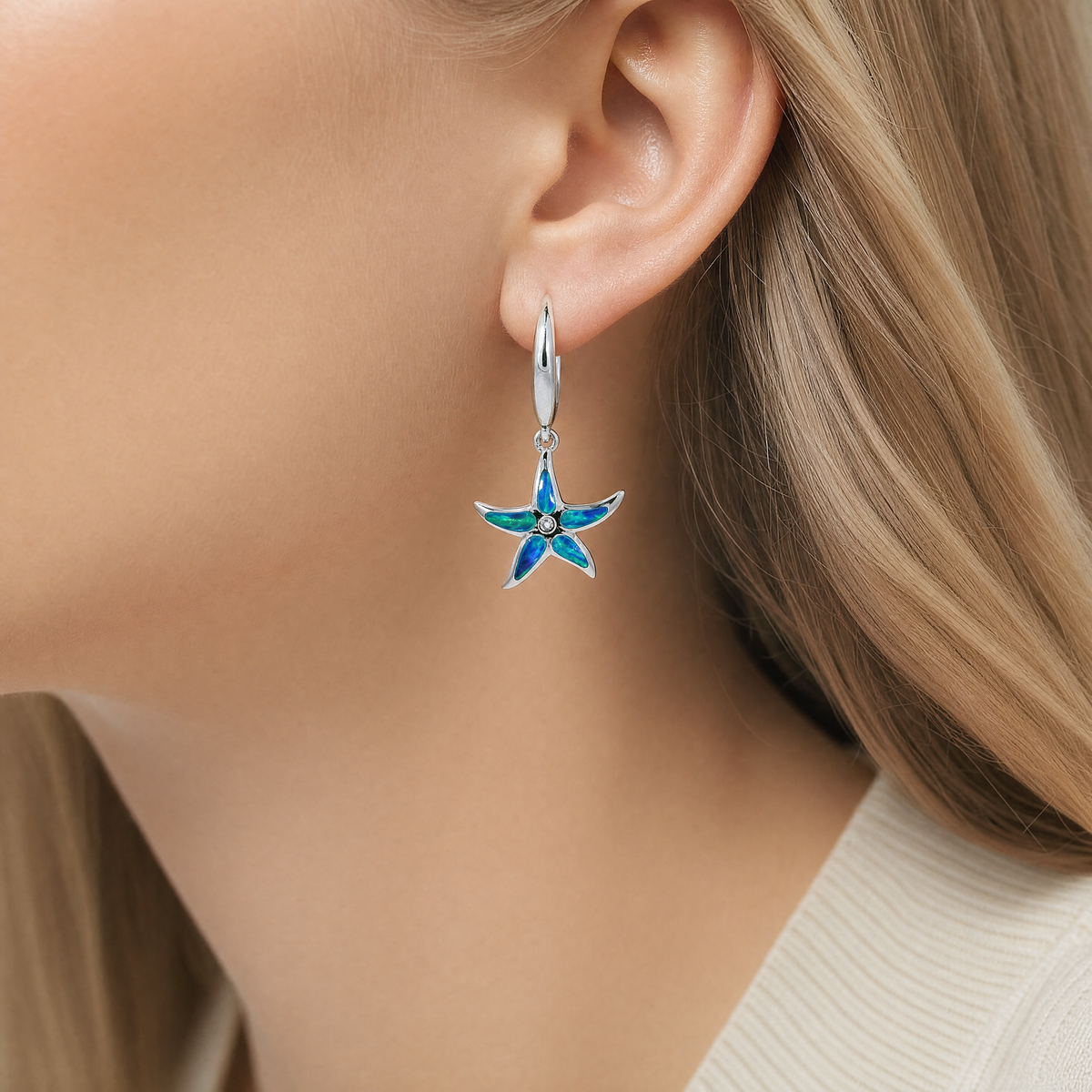 925 White Silver Earrings | Carroll's (view 5)
