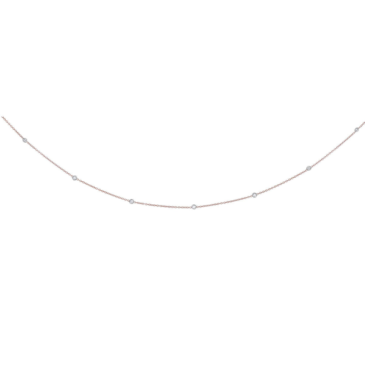 Royal Chain 25 ct Diamond Necklaces | Carroll's (view 3)