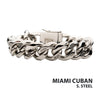 Steel Curb Chain Bracelet