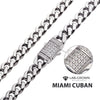 6mm Steel Miami Cuban Chain Necklace
