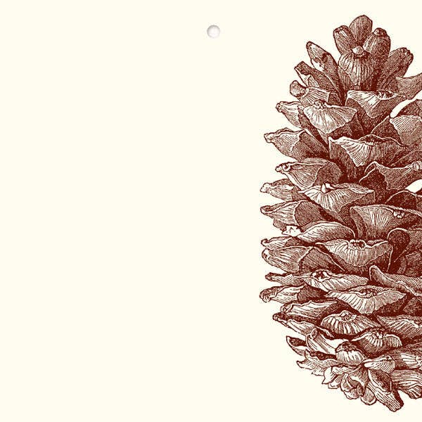 Pinecone Gift Tags