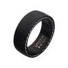 Matte Steel & Black IP Sand Finish Ring