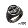 Antiqued Steel Anchor Ring