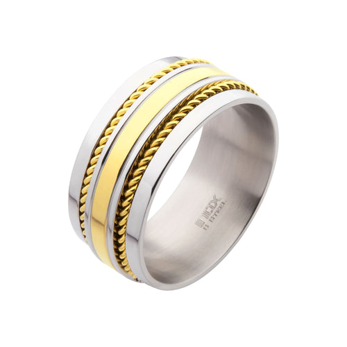 18K Two-Tone Gold Fashion Rings | Carroll's