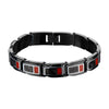 Polished Black IP Carbon Fiber Ring