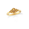Golden Glow Citrine Ring in Gold Vermeil