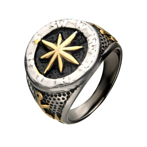 14K Yellow Steel Fashion Rings | Carroll's