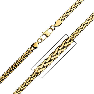 8mm Steel Double Curb Chain Set