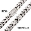 8mm Steel Miami Cuban Chain Necklace