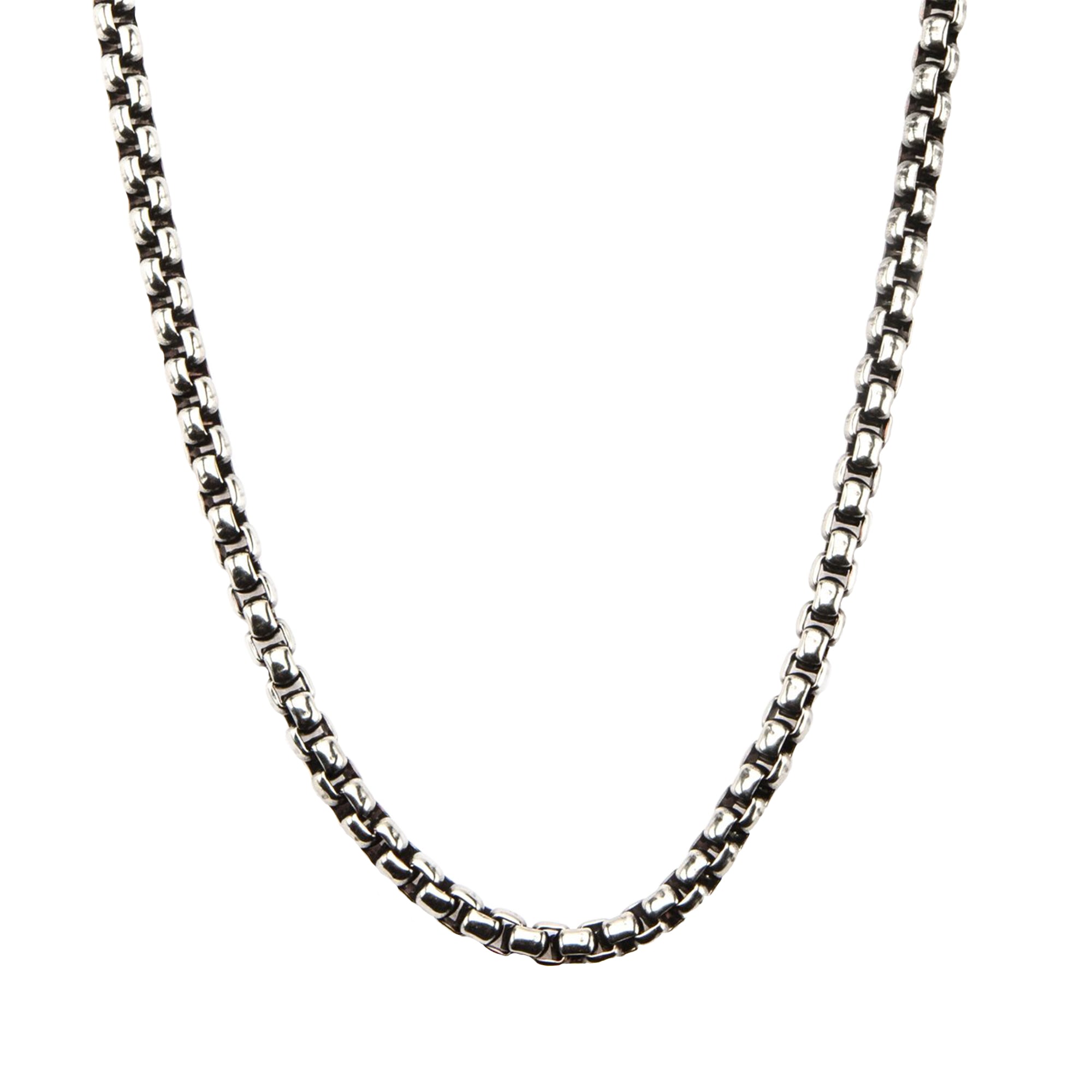 3mm Black Oxidized Bold Box Chain
