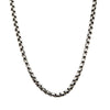 3mm Black Oxidized Bold Box Chain