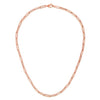 14K Rose Gold 4.2mm Paperclip Chain Necklace