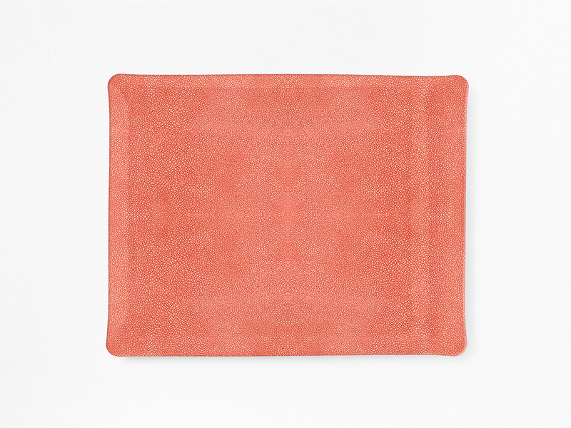 Coral Prestige Acrylic Serving Tray