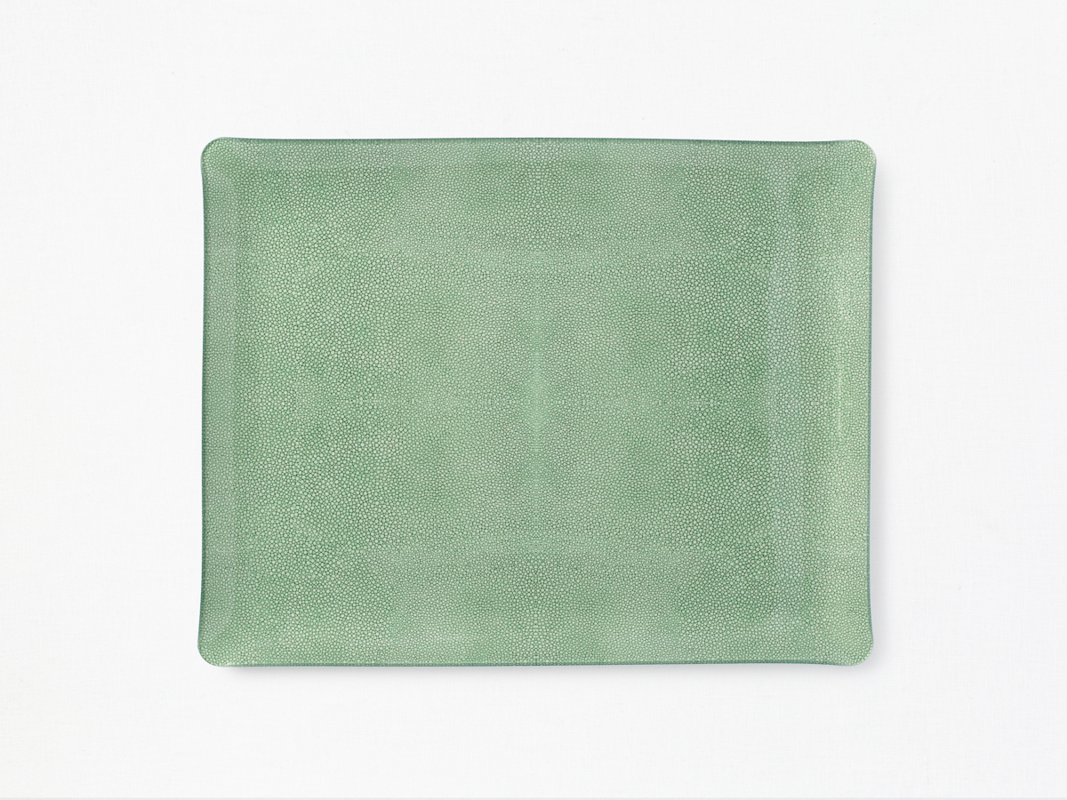 Green Prestige Acrylic Serving Tray