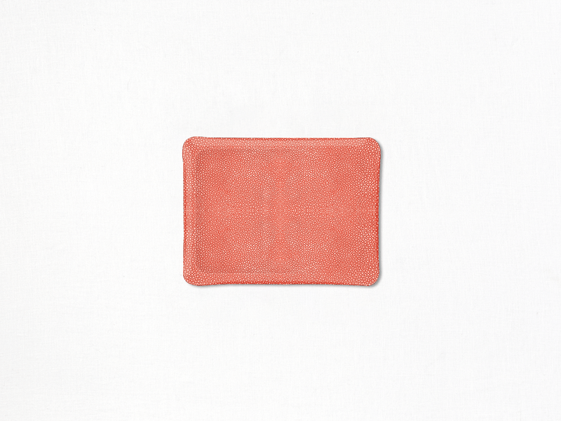 Coral Prestige Acrylic Valet Tray