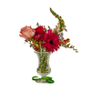 Small Ripple Footed Vase