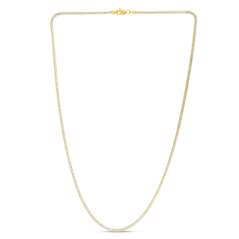 14K Two-Tone Gold Chains | Carroll's