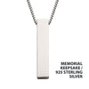 The Monolith Engravable Pendant