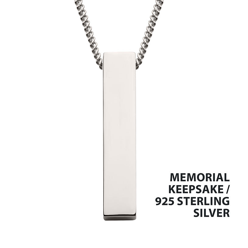 The Monolith Engravable Pendant
