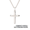 Silver Classica Cross Pendant