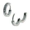 CZ Huggie Earrings