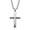 Steel Apostle Cross Pendant